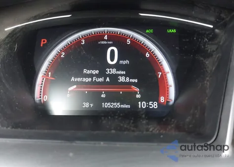 2019 Honda Civic Sport из США, поврежденный, VIN 2HGFC2F88KH604602